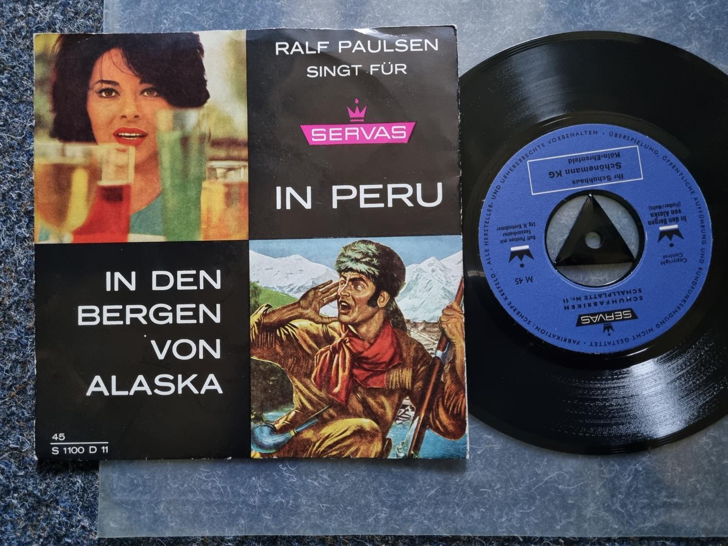7"" Single Vinyl Ralf Paulsen - In Peru/ In den Bergen von Alaska Flexi Single