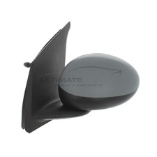 Citroen C1 2005-2015 Manual Door Wing Mirror Primed Passenger Side Left Hand