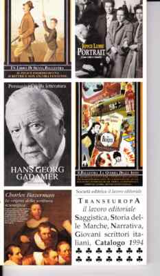 TRANSEUROPA / VERLAG - KATALOG NEUHEIT UND NACHDRUCKE - 1994 