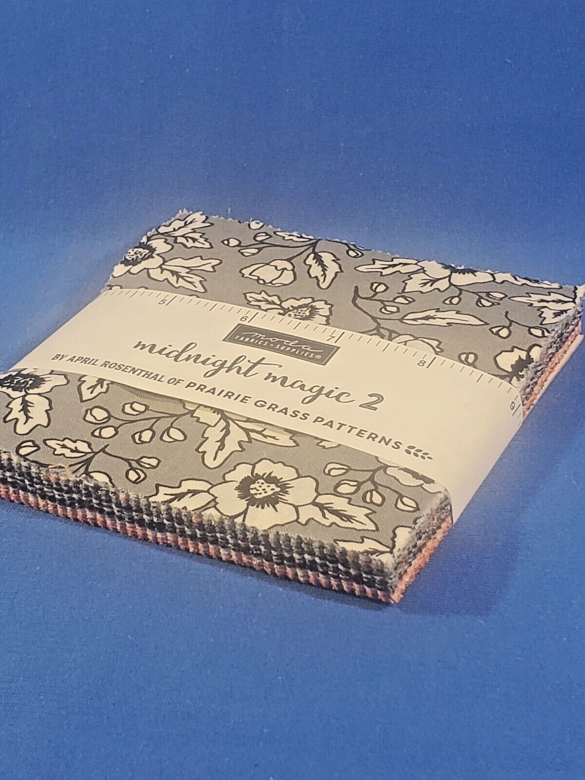 Moda Fabrics Midnight Magic 2 (42)  5" Squares Cotton, Prairie Grass Patterns
