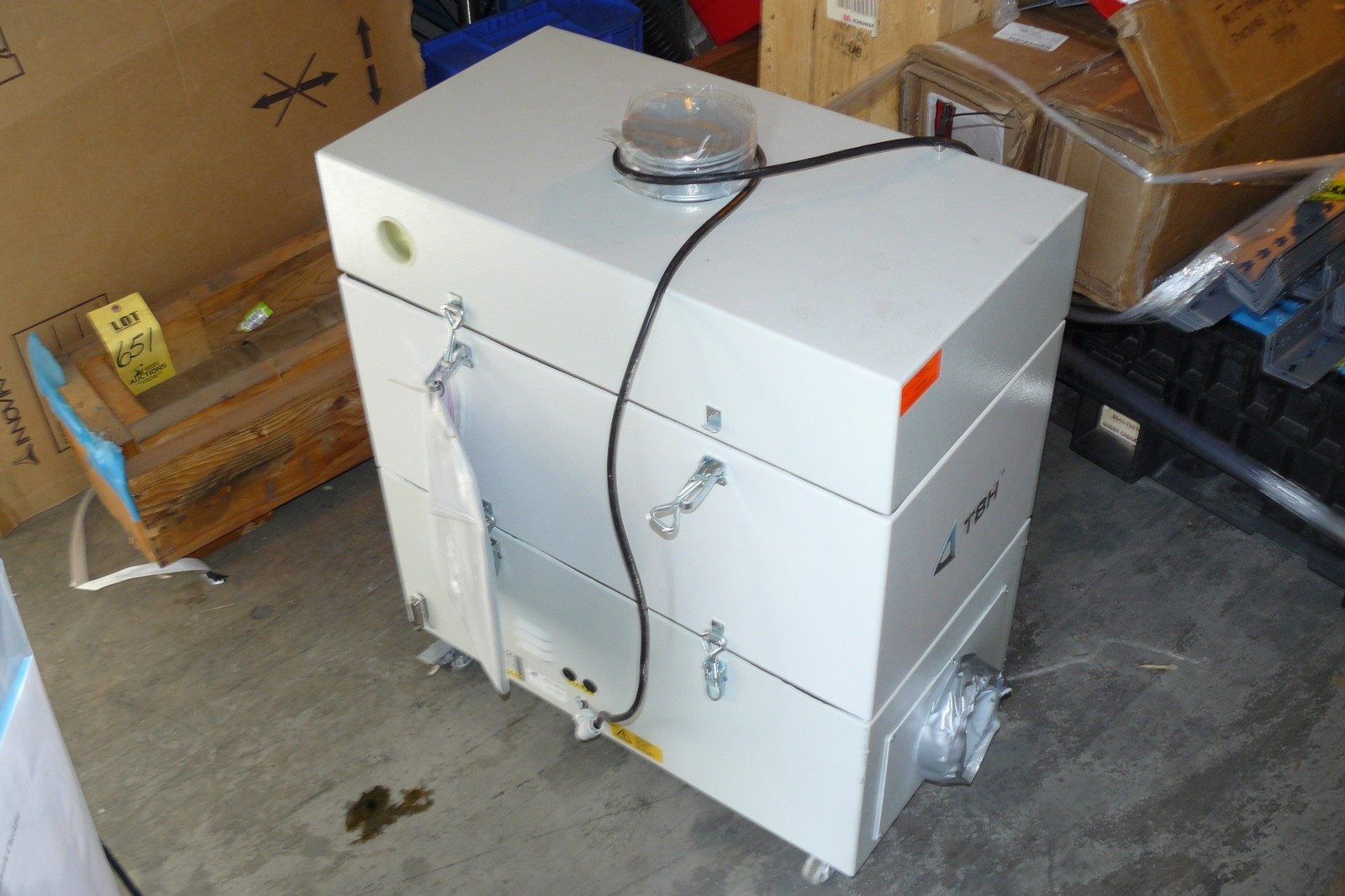 TBH GMBH LN 265 LN265 COMPACT MODULAR FUME EXTRACTOR FILTER HOUSING