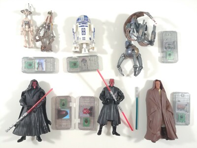 Maul R2 D2 Star Wars Figures x7 R2-D2, Darth Maul, Mace Windu | eBay