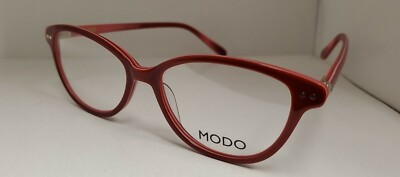 MODO 6507 Full Rim Cat Eye Handmade Eyeglass Frames 50-16-150 RED PINK