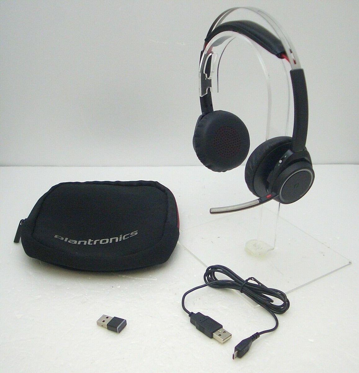 POLY Voyager B825-M Focus UC Wireless Computer Headphones for