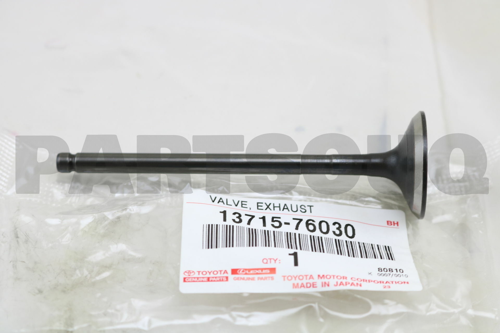 1371576030 Genuine Toyota VALVE, EXHAUST 13715-76030 | eBay