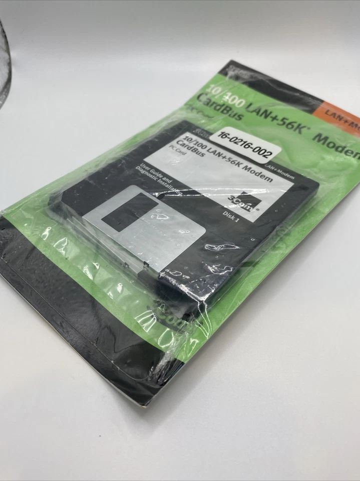 Software for 3Com 10/100 LAN+56K Global Cardbus User Guide, Etc 3.5" discs NEW - Image 4 of 4