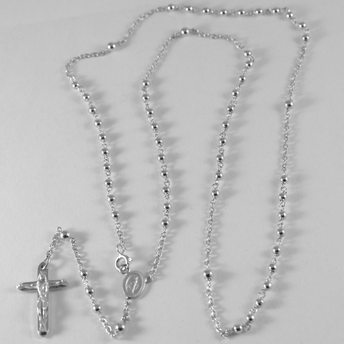 Collana rosario in Argento 925 - Gioielli - Collane - di Stones Sailor