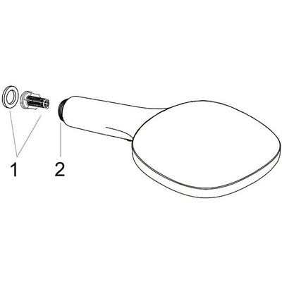 Hansgrohe Raindance Select S - Duschkopf 120, 3 Stahlen, Verchromt 26530000