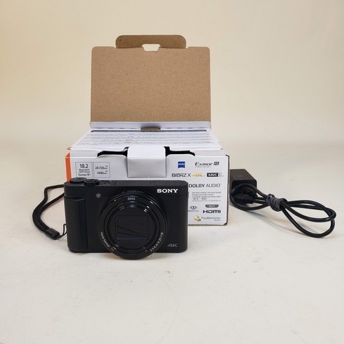 Sony DSC-HX99 Appareil Photo numérique Compact 18,2 MP avec Zoom 24-720 mm, 4K et Touchpad - Noir (Version UK