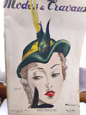 MODE ET TRAVAUX - REVUE ANCIENNE MARS 1951 N° 603