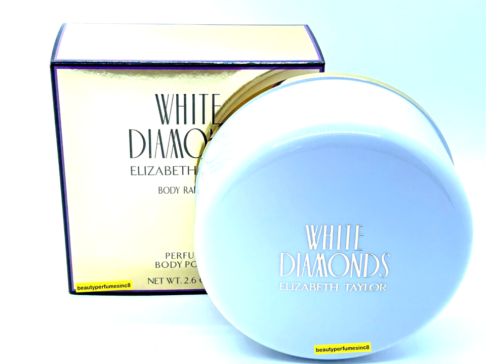 WHITE DIAMONDS Elizabeth Taylor, 2.6 oz Perfumed Body Powder Women | eBay