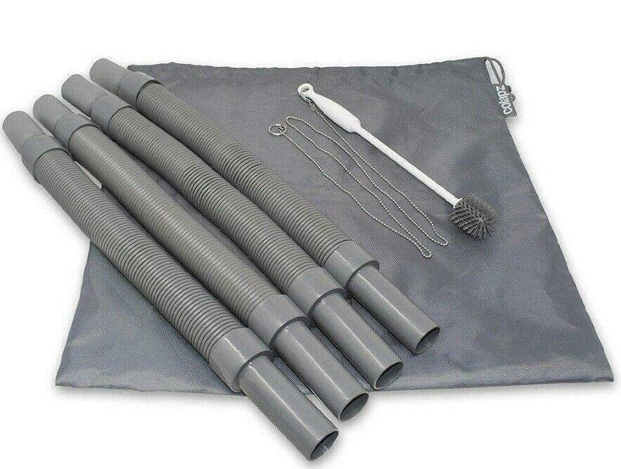 Motorhome / Caravan Colapz Extendable Lightweight Flexi Waste Pipe Kit