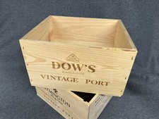 Wooden Wine Box Crate - PORT BOXES - Hamper, Project, Storage, Gardening