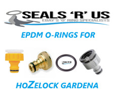 Hozelock Gardena Replacement O Rings EPDM Tap Seals 2,5,10,20,50,100 @ £3.50