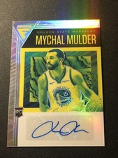 2020-21 Flux Mychal Mulder Silver Prizm Autograph Rookie Auto RC #FRS-MYM