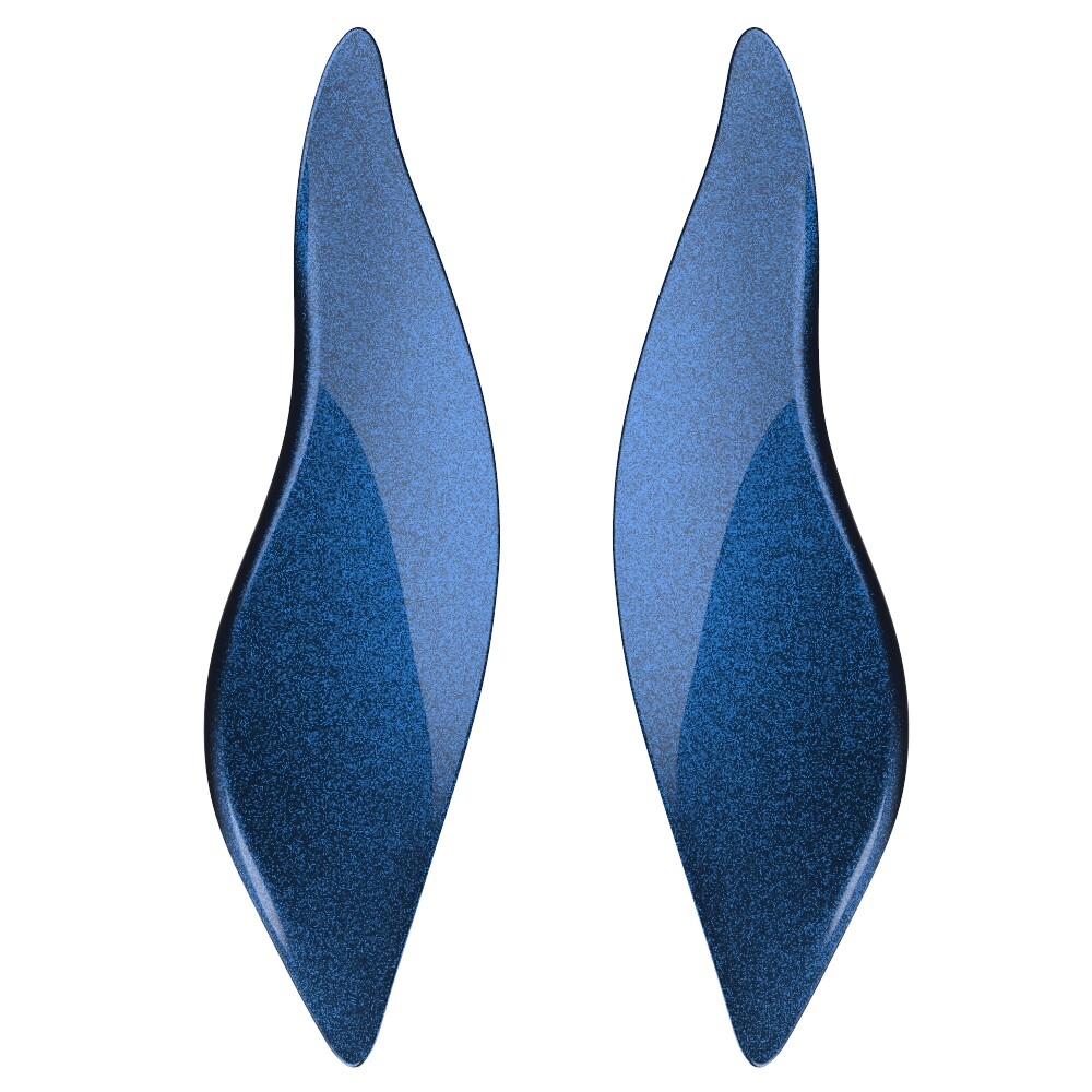 Air Deflectors Batwing Fairing Deflectors Wind BIG BLUE