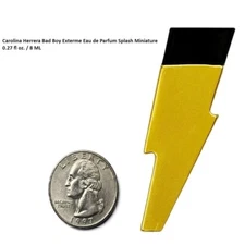 Carolina Herrera Bad Boy Extreme Eau de Parfum Splash 0.27 Mini Size Men's New