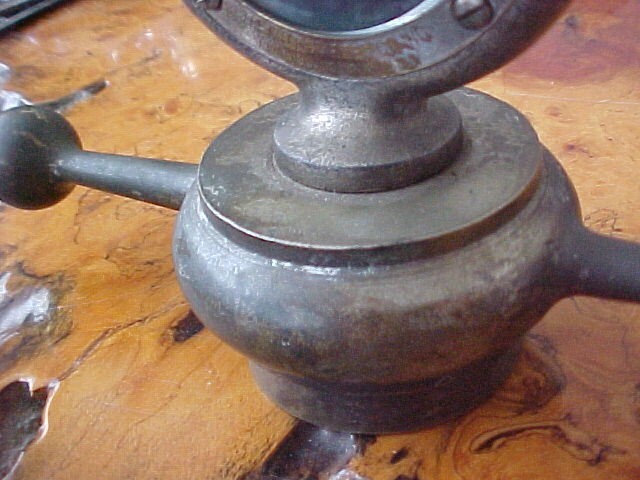 1918 BUICK BOYCE MOTOR-METER SOLID BRASS DOG BONE BASE LARGE