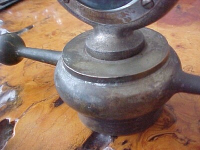 1918 BUICK BOYCE MOTOR-METER SOLID BRASS DOG BONE BASE LARGE