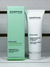 Darphin Skin Mat Purifying Aromatic Clay Mask, Full Size  2.8oz/75mL, NIB