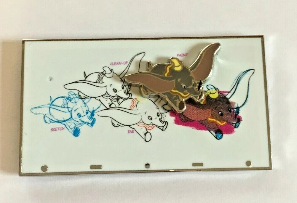 Disney Pin Badge DS - Ink & Paint - Dumbo
