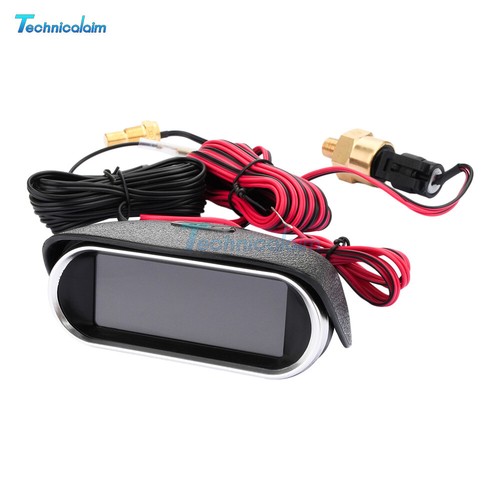Car Multi-Functional Digital Gauge Temperature Voltmeter Oil Pressure Meter - Bild 19 von 36