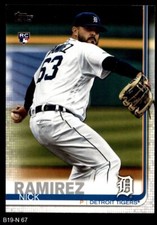 2019 Topps Update #67 Nick Ramirez Tigers RC 8 - NM/MT