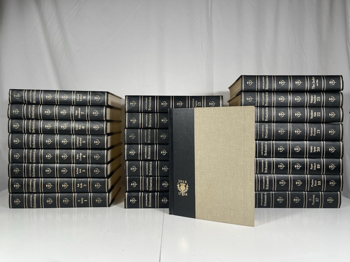Encyclopedia Britannica 全24巻セット 1768年 1768