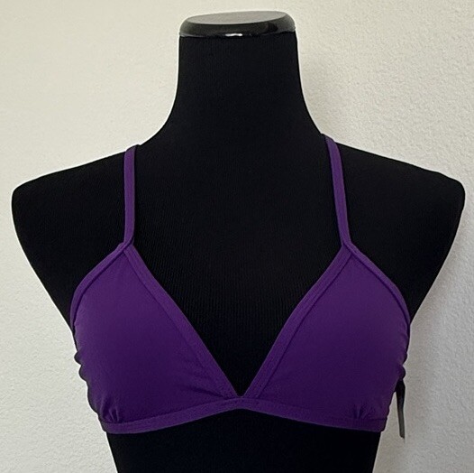 Jolyn Bikini Top Triangle XL Purple (Grape) New with tags