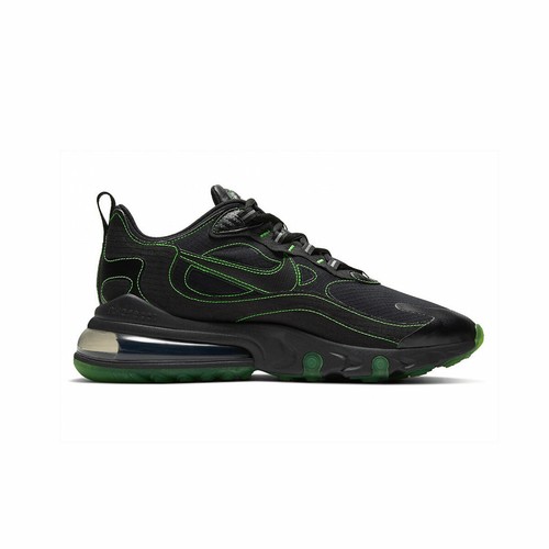 Nike Air Max 270 React Cq6549 001 Black Electric Green Sz 4 12 Ds Running Ebay