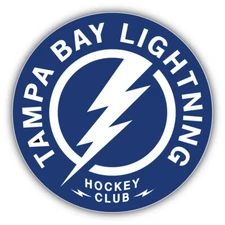 Tampa Bay Lightings NHL Hockey Sport  Logo Car Bumper Sticker Decal  "SIZES"
