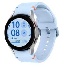 SAMSUNG GALAXY WATCH FE ALUMINIUM SMART WATCH 40MM LTE WITH BLUE BAND NEW