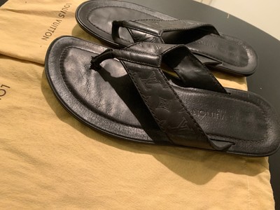 lv monogram sandals