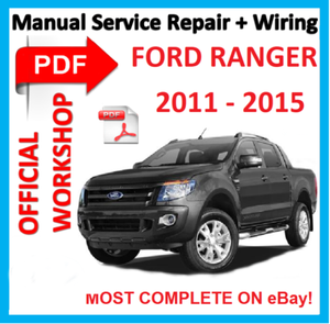 ford ranger repair manual pdf