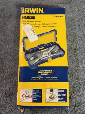 Irwin Hanson Tap & Die Drive Tool Set