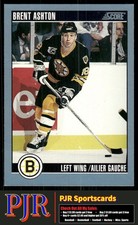 Brent Ashton 1992-93 Score Canadian #164 Boston Bruins