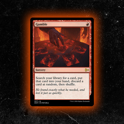 Gamble - Custom MTG Commander Card