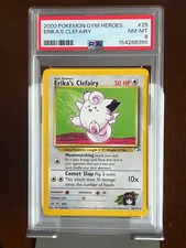Pokemon Erika's Clefairy 25 Gym Heroes PSA 8 on eBay