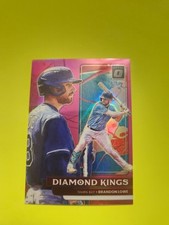 BRANDON  LOWE 2022 PANINI DONRUSS OPTIC  #1 PINK DIAMOND KINGS  TAMPA BAY