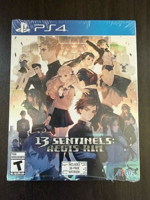 NEW 13 Sentinels: Aegis Rim - Sony PlayStation 4 Sealed!  With ARTBOOK!
