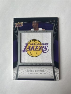 2007-08 UD Premier - Premier Stitchings Kobe Bryant #PS-KB /50