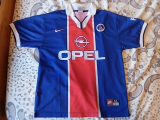 PSG Paris Saint Germain Trikot 1995/96 Home Jersey Nike Vintage Gr. M Opel
