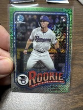 2024 Bowman Chrome Mojo Refractor #ROY-12 Evan Carter Rookie of the Year Favorit