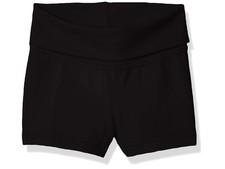 Woman's Shorts Capezio Girls' Team Basic Foldover Boy Shorts