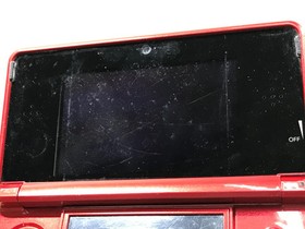 Nintendo 3DS Metallic Red Console Nintendo Japan - Tested Working LH2508
