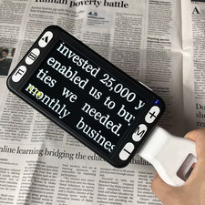 5" LCD HD Digital Video Magnifier Low Vision Reading Aid 2X-32X LED