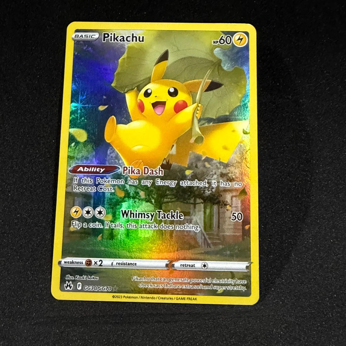 Pikachu GG30/GG70 Crown Zenith: Galarian Gallery for sale | eBay