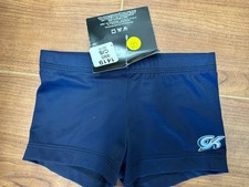 Dance New Shorts GK Elite 1419 Child Sizes Navy Blue Small Child Lycra