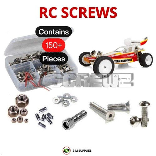 RCScrewZ Stainless Screw Kit asc147 for Associated RC10 Team/Gold (#6034) | KIT - 第 1/15 張圖片