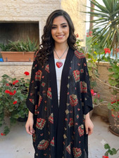 Palestinian, Tatreez, Embroidery, Thoub Thobe , Abaya, Dress,
